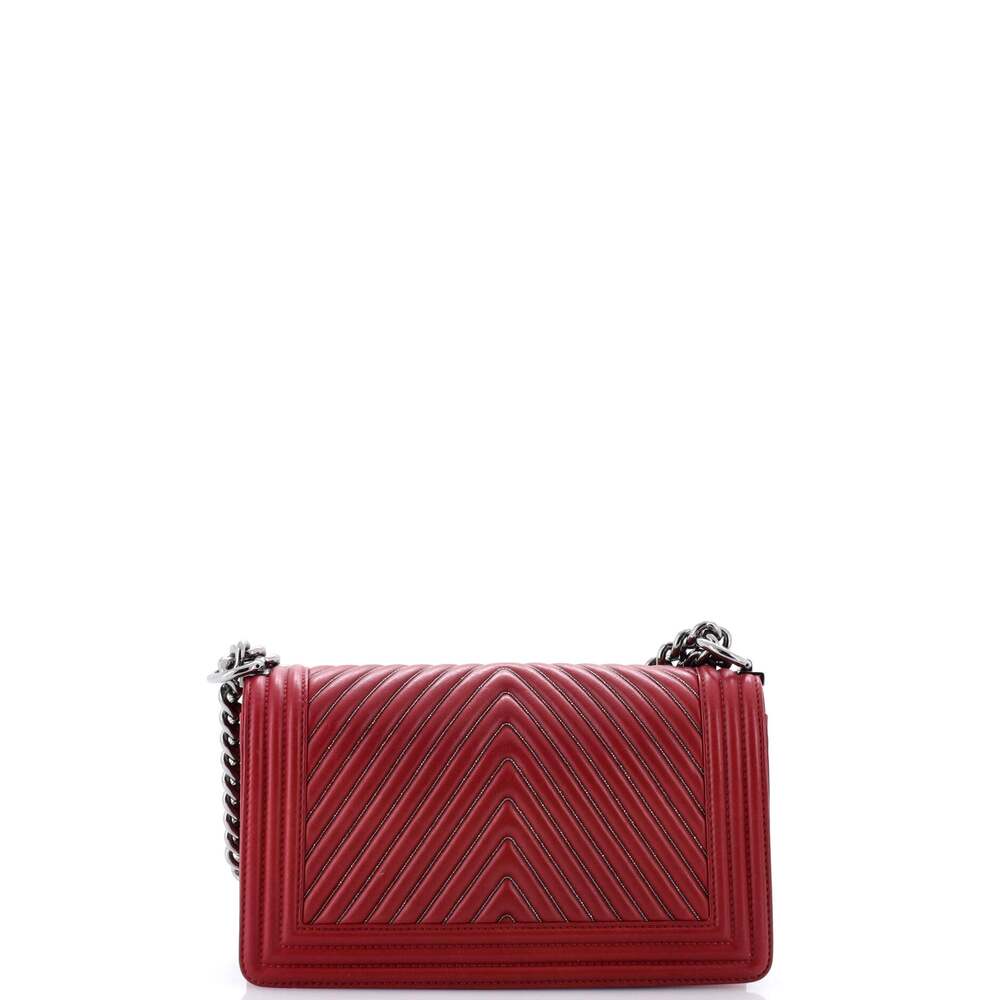 Chanel Boy Flap Bag Chevron Calfskin #249873C26B - Picture 3 of 7